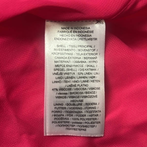 LAUREN RALPH LAUREN Ombré Linen-Blend Midi Skirt - Picture 6 of 6